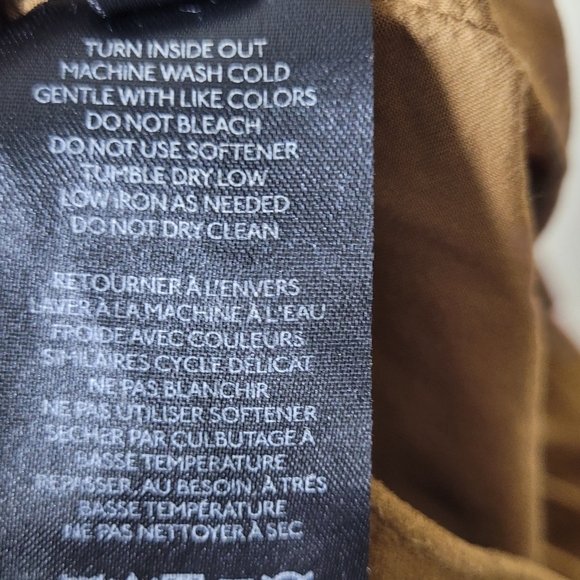 Free People Nightfall Faux Suede Paperbag Pants Camel Brown 0 Boho Streetwear - Picture 10 of 10